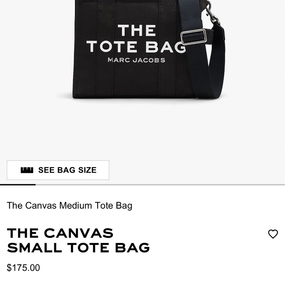 Authentic Marc Jacob Small Tote - Picture 6 of 6